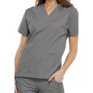 Guéthary - Tunique médicale - Col V - Manches courtes - Femme - Cherokee - Couleur 2 Cherokee Authentic Workwear