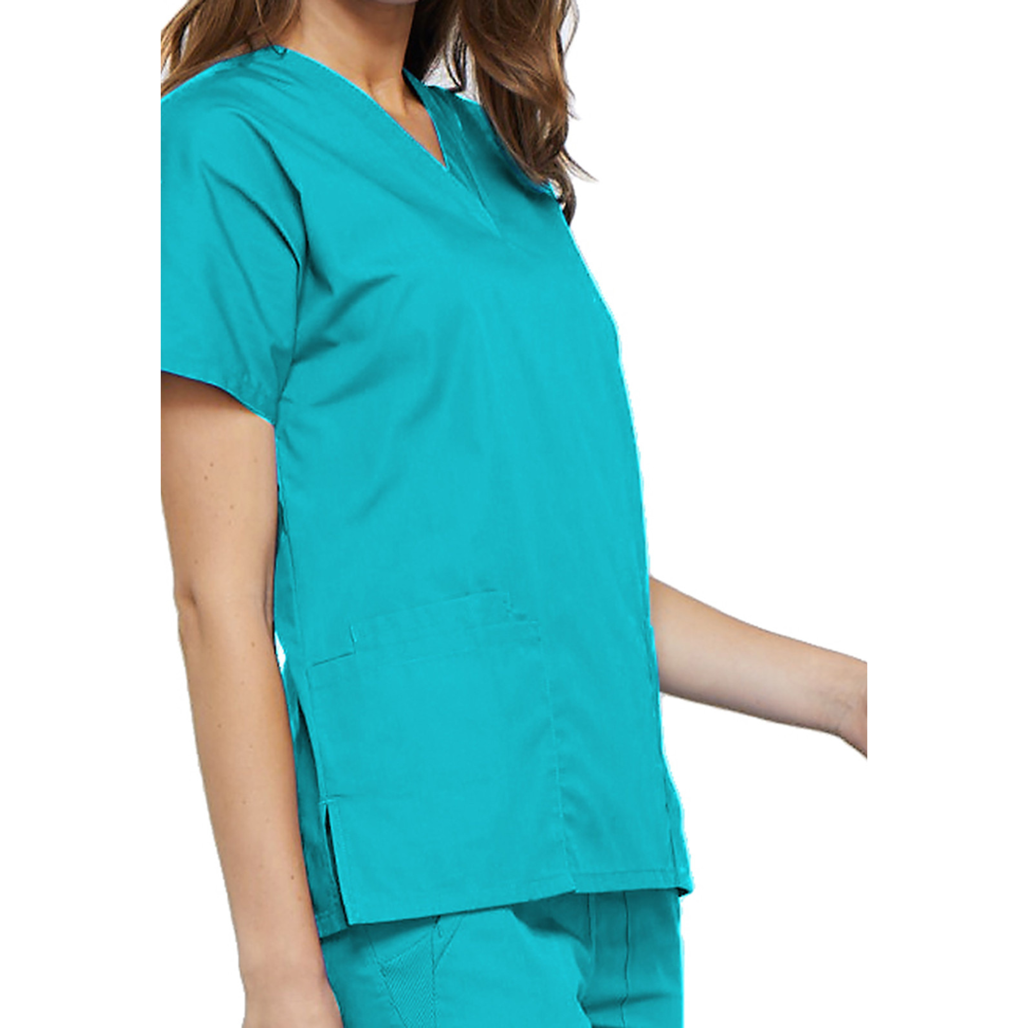 Guéthary - Tunique médicale - Col V - Manches courtes - Femme - Cherokee - Couleur 1 Cherokee Authentic Workwear