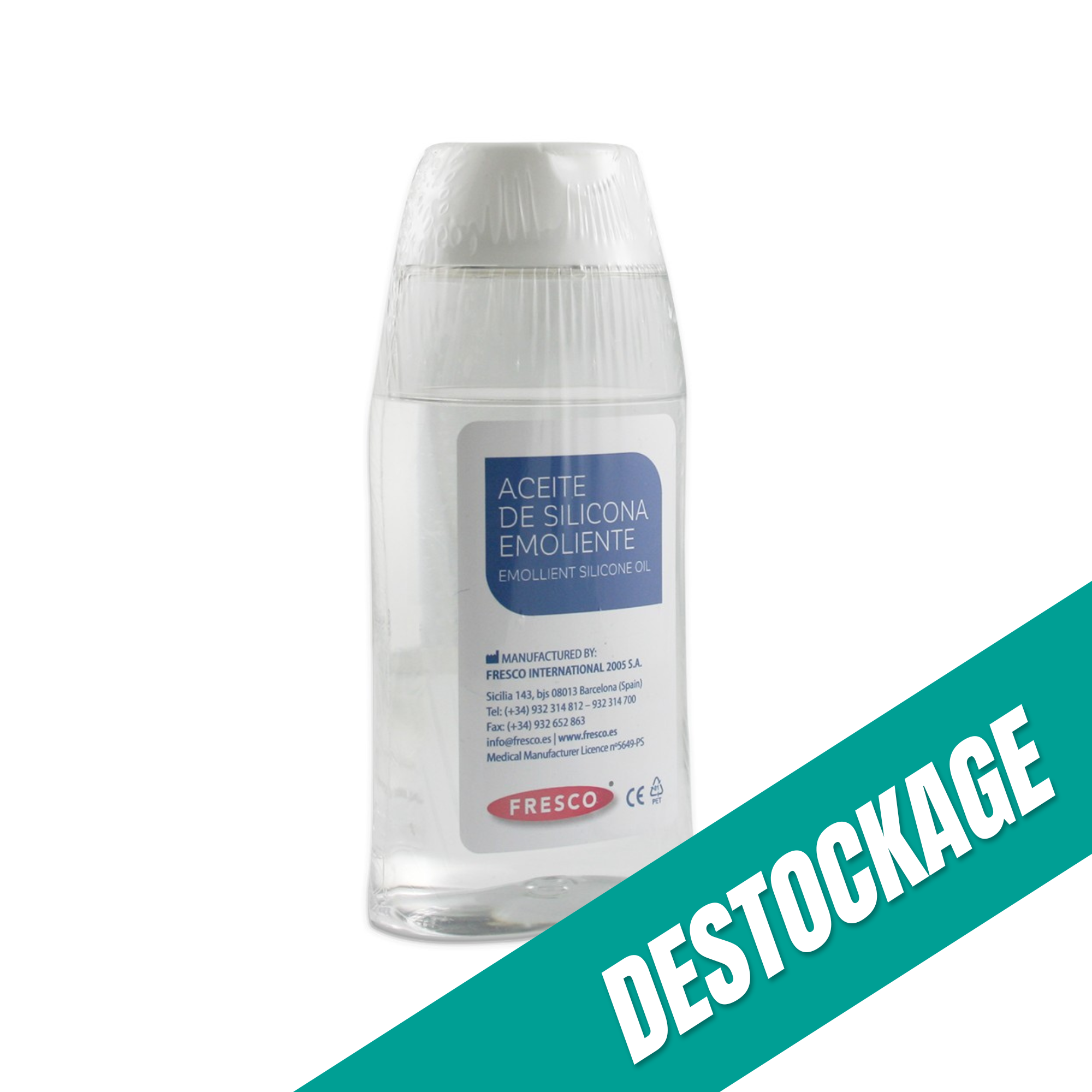 Huile de silicone Fresco 200ml // Destockage