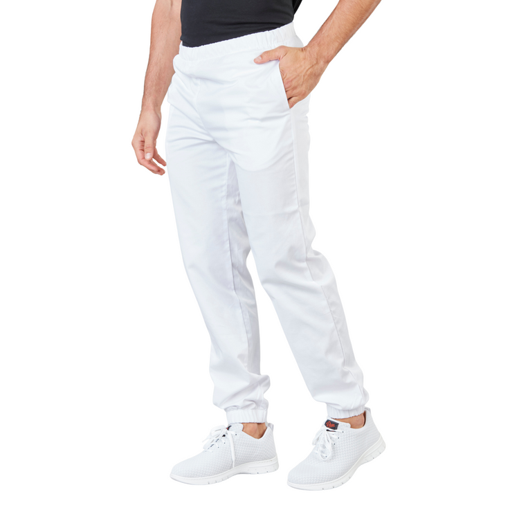 Athéna - Pantalon médical - Mixte - Ceinture élastique - 2 poches - Phirejo