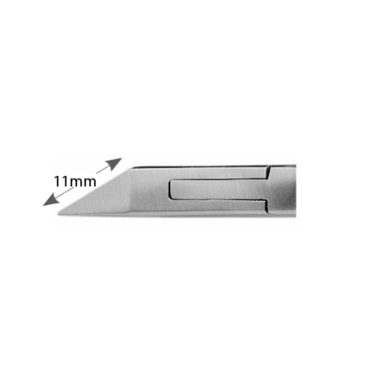 Pince à ongles - Coupe droite - Mors plats - 12 cm - Aesculap - HF482R