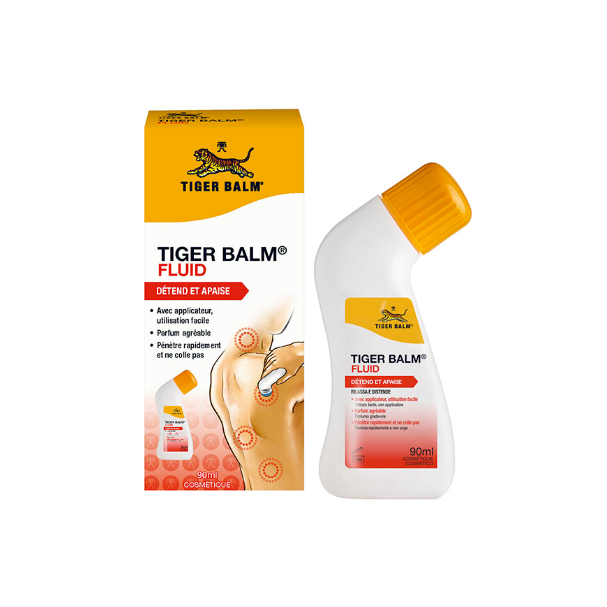 Baume du tigre - Fluid de massage pour dénouer les tensions et le stress