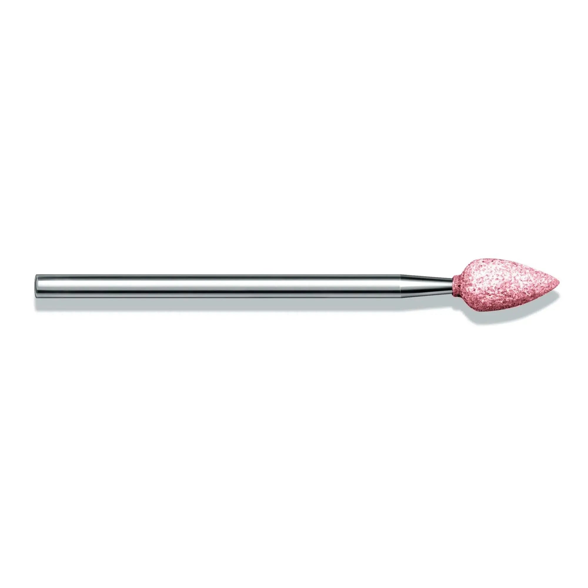 Fraise 663 - Corindon - Abrasion fine de l'ongle et de la peau - 5 mm - Lot de 2