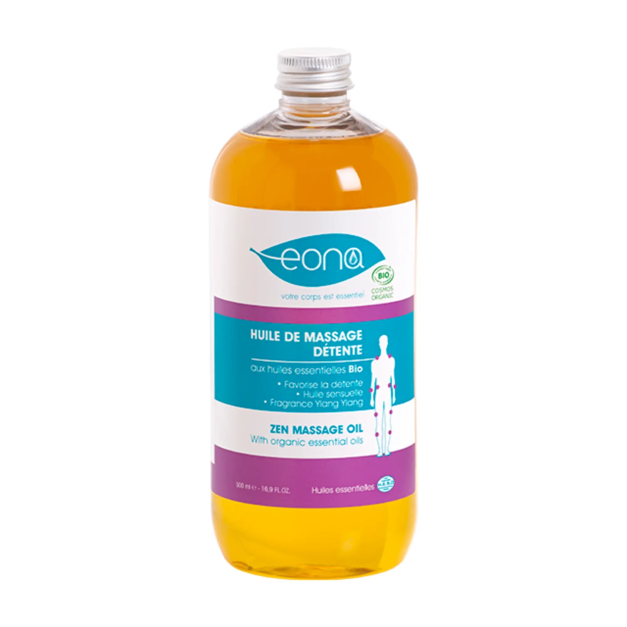 Massage oil - Relaxation - Organic - Eona