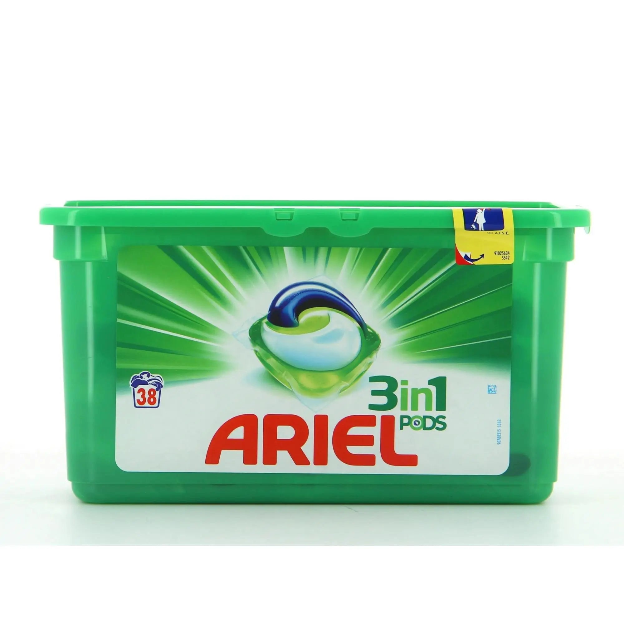 Lessive - Ariel Original - 3 in 1 PODS - 38 lavages