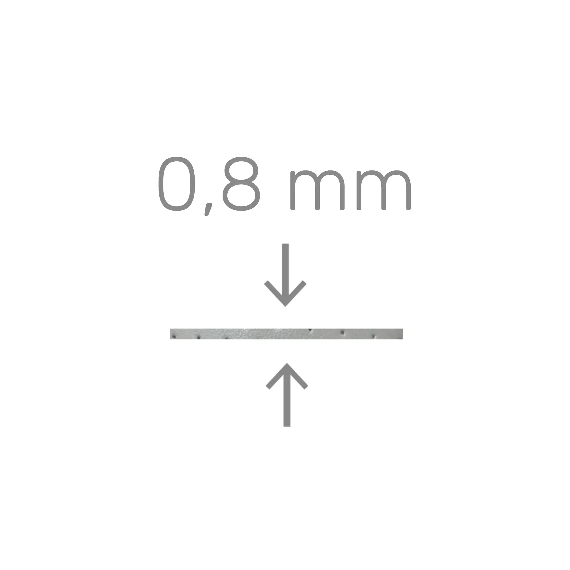 Recouvrement My SPC - Synthétique - Perforé - 0,8 mm - My Podologie